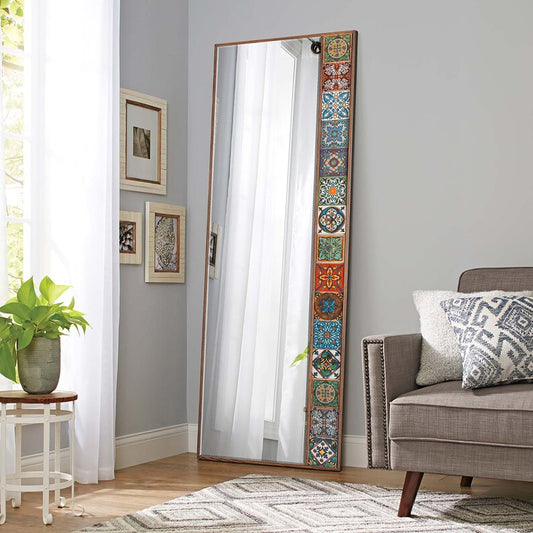 Vibrante Mexican Tile Mirror Wall Decor
