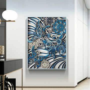 Butterfly Multilayer Wood Wall Decor