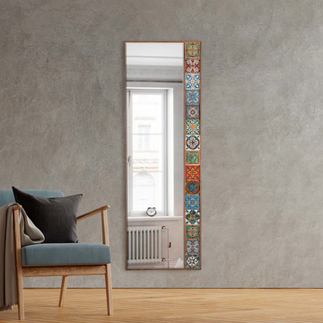 Vibrante Mexican Tile Mirror Wall Decor