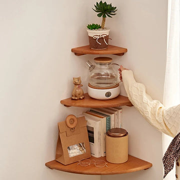 Round Corner Floating Shelf