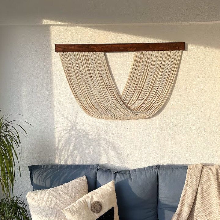 Extra Large Modern Macrame Wall Hanging