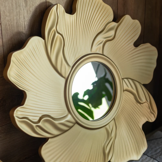 BloomBoho Mirror Wood Wall Decor