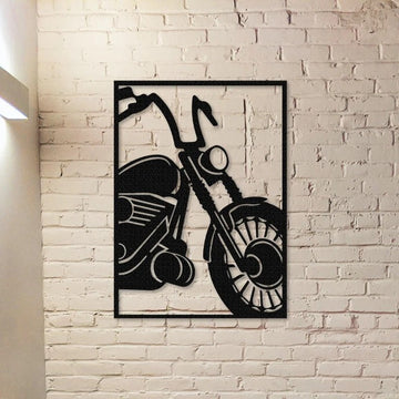 Biker's Legacy Motorcycle Wood Wall Decor