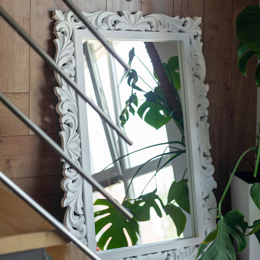 TimberFlow Mirror Wood Wall Decor