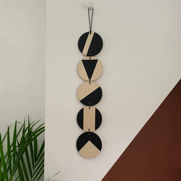 Bold Black Wall Hanging