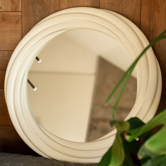 RoundRoots Mirror Wood Wall Decor