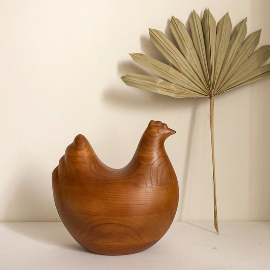 Charming Chicken Wood Art