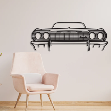 1964 Impala Car Wood Wall Decor