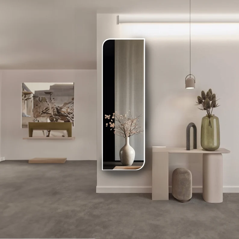 CleanEdge Wood Wall Mirror