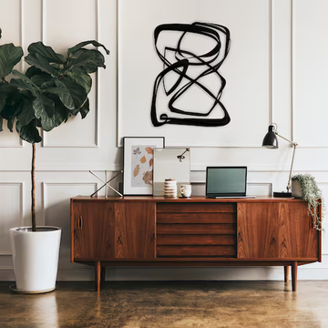 Regal Geometry Wood Wall Decor