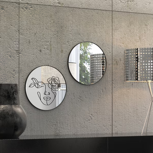 BohoGlow Mirror Set 6 Mirror Wall Decor