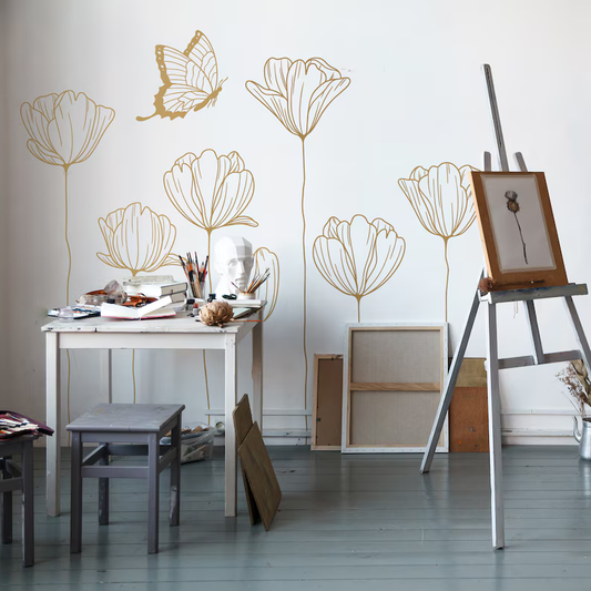 Wildflower Meadow Wall Sticker