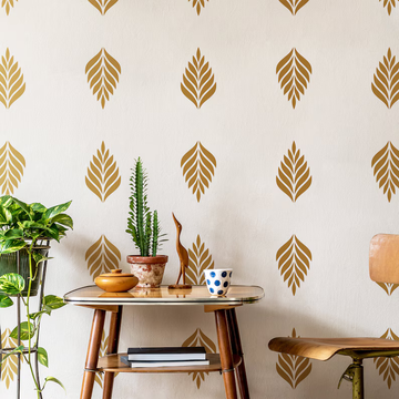 Boho Fern Flow Wall Sticker (SET OF 33 )