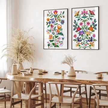 Stitch in Time Wall Painting