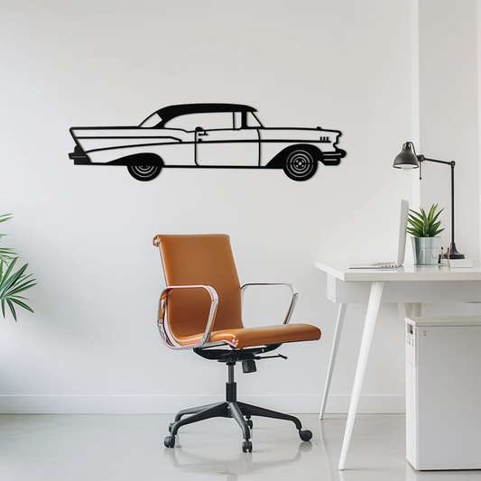 Chevrolet Bel Air Car Wood Wall Decor