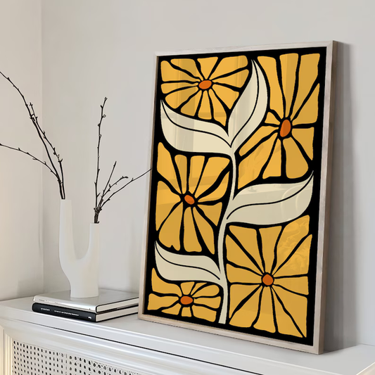 Organic Flow Set Of 2 Wall Painting