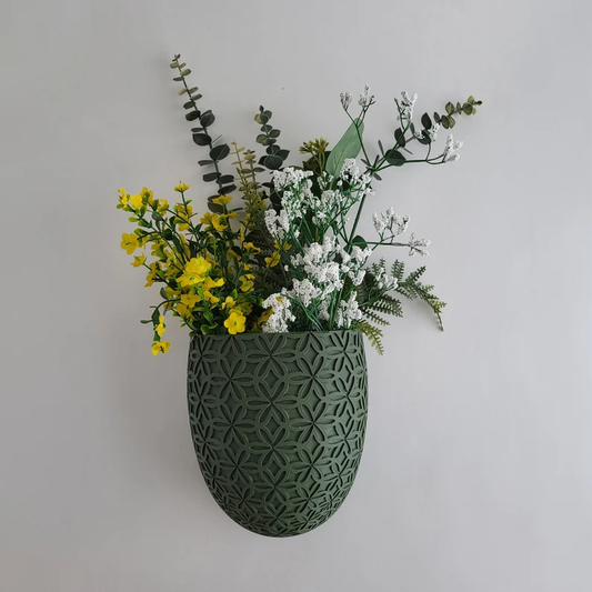Flower Of Life Wall Planter