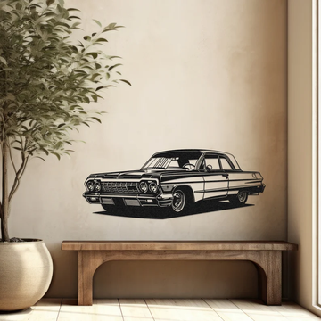 Chevrolet Impala Car Wood Wall Decor