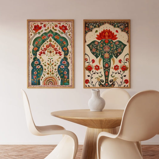 Lotus Legacy Wall Painting
