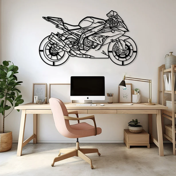 BMW Bike Wood Wall Decor