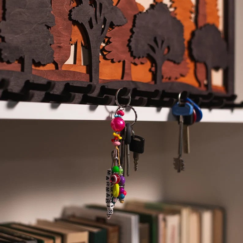 Nature's Key Rack Entryway Nature Key Holder