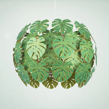 Monstera Glow Hanging Lamp