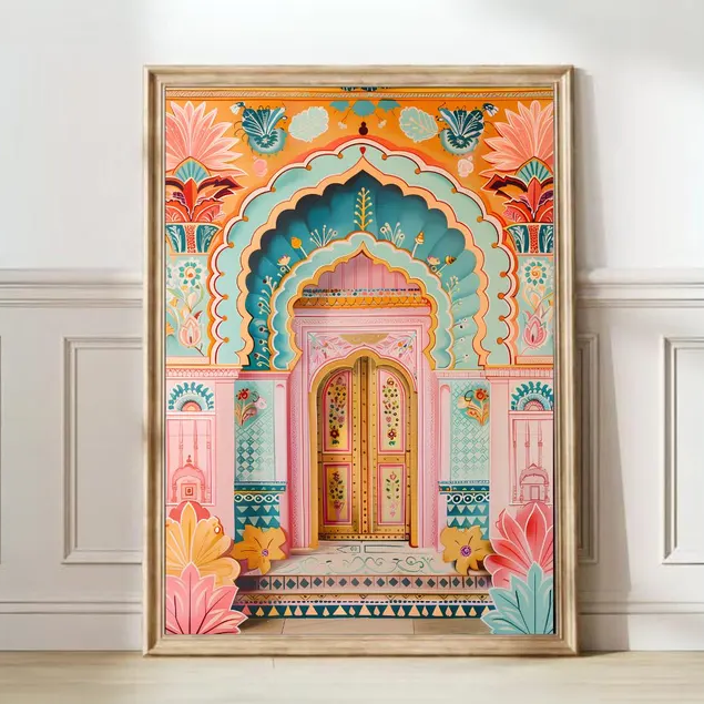 Heritage Of Jaipur Wall Painting