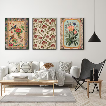 Eternal India in Bloom Wall Painting