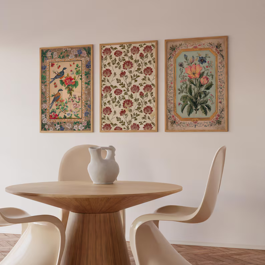 Eternal India in Bloom Wall Painting