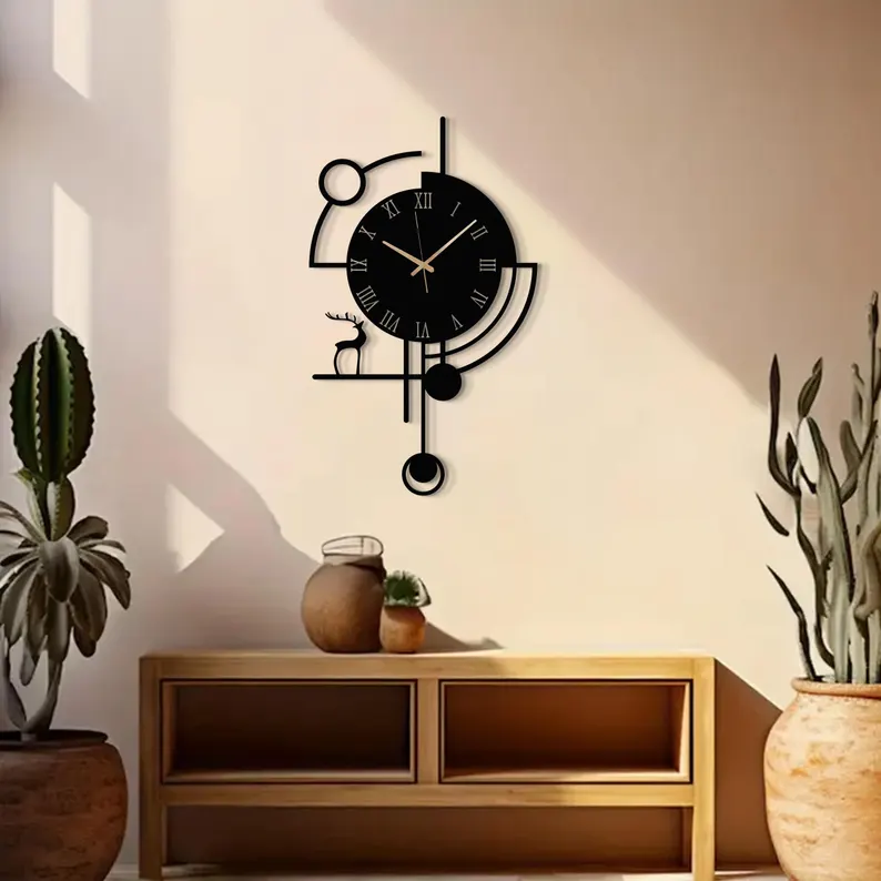 UrbanGeometry Wall Clock