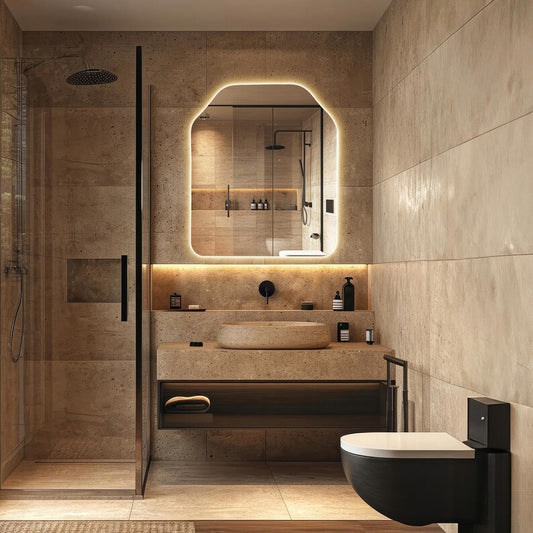 SlimFrame LED Rectangle Mirror Wall Decor