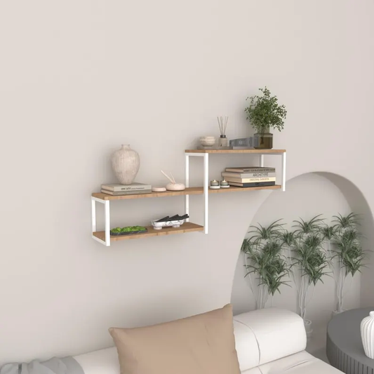 StrongHold Floating Wooden Shelf