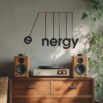 Motivational Energy Wood Wall Decor
