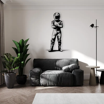 Racing Legend Wood Wall Decor
