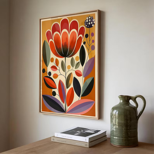 Folk & Flora Nordic Wall Painting