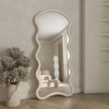 Modern Asymmetrical Mirror Wall Decor