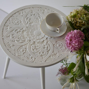 SoulCircle Hand-Carved Table
