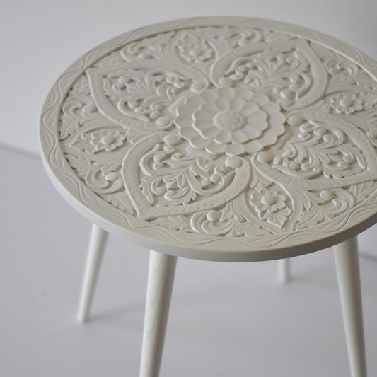 SoulCircle Hand-Carved Table