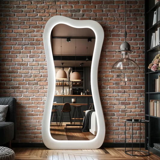 GlowCurve LED Mirror Wall Decor