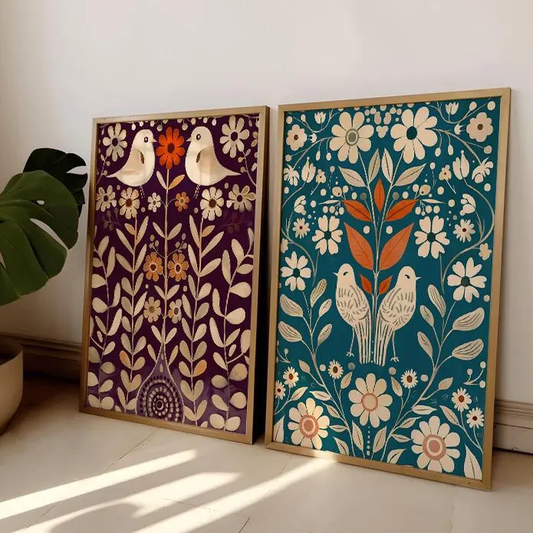 Roots of India Print Wall Painting