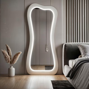 GlowCurve LED Mirror Wall Decor