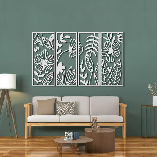 Wildflower Whisper Set Of 3 Wood Wall Decor