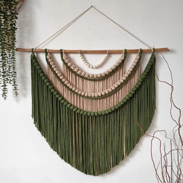 Woven King Bliss Macrame Hanging