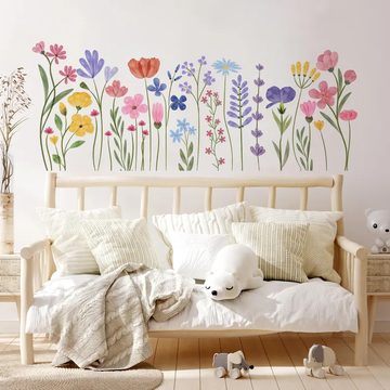 Wild Petals Wall Sticker