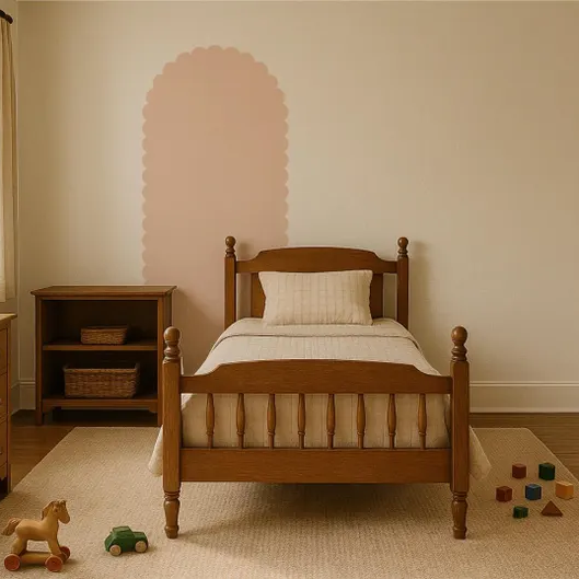 Curvy Vibes Wall Sticker