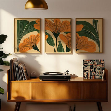 Boho Bliss Set of 3 Wall Painting