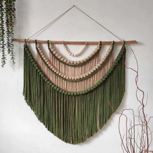 Woven King Bliss Macrame Hanging