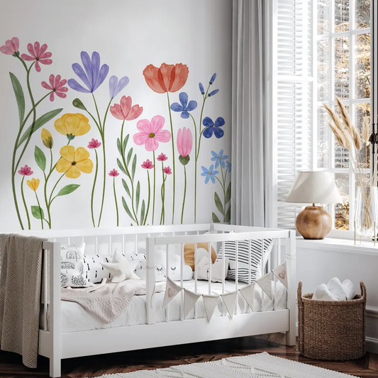 Wild Petals Wall Sticker