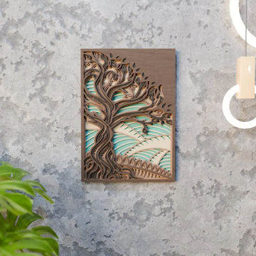 Rooted in Nature Wood Wall Decor