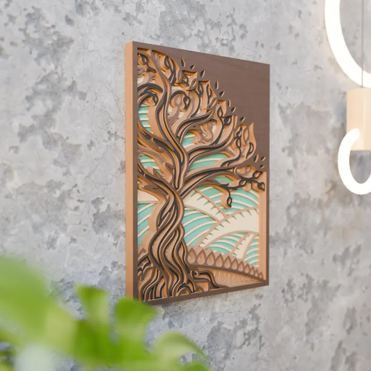 Rooted in Nature Wood Wall Decor